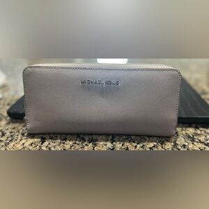 Michael Kors Silver Wallet
